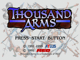 Thousand Arms screenshot 4 for Playstation